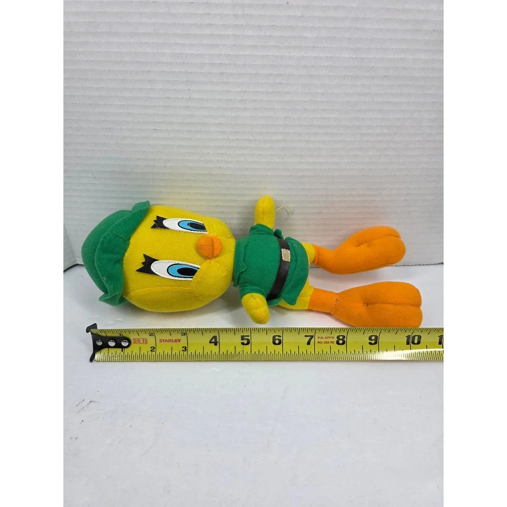 Vintage Tweety Bird Plush Toy‎ Green Hat Outfit Stuffed Animal Kids - Picture 5 of 5